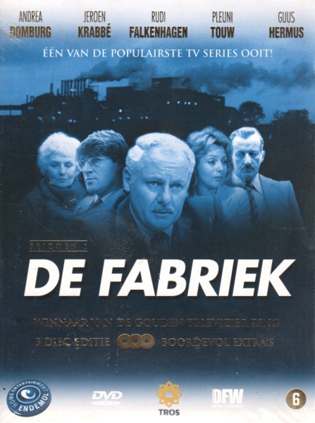 De Fabriek • Seizoen 1 3 DVDs