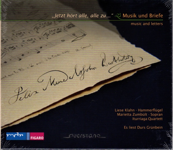 Felix Mendelssohn-Bartholdy (1809-1847) - Anthologie I: Musik und Briefe 2 CDs