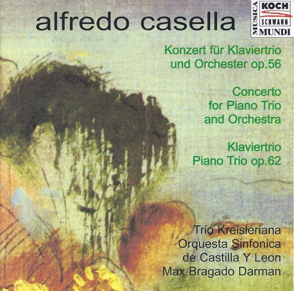 Alfredo Casella (1883-1947) • Konzert für Klaviertrio / Concerto for Piano Trio CD