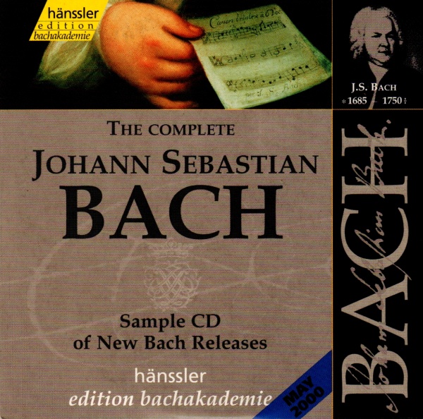 Johann Sebastian Bach (1685-1750) • Sample CD of new Bach Releases May 2000 CD