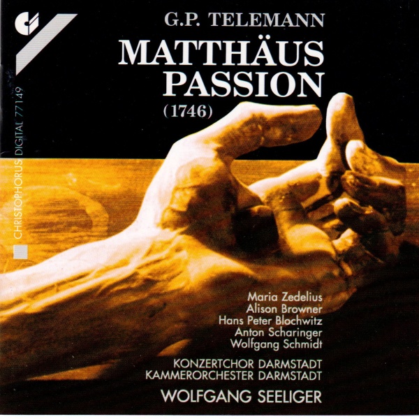 Georg Philipp Telemann (1681-1767) - Matthäus-Passion 1746 CD