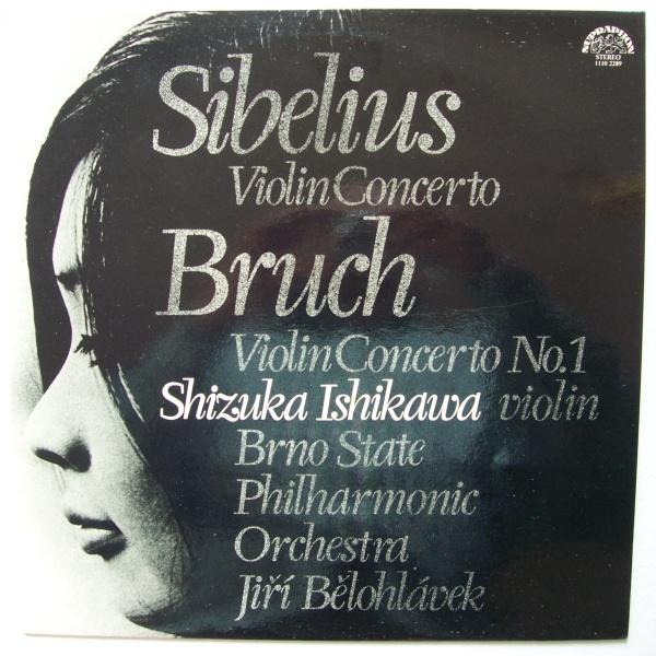 Shizuka Ishikawa: Jean Sibelius (1865-1957) • Violin Concerto LP