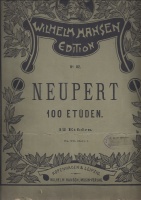Edmund Neupert (1842-1888) • 12 Etüden