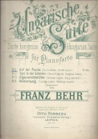 Franz Behr (1837-1898) • Ungarische Suite