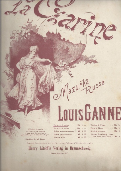 Louis Ganne (1862-1923) • La Czarine
