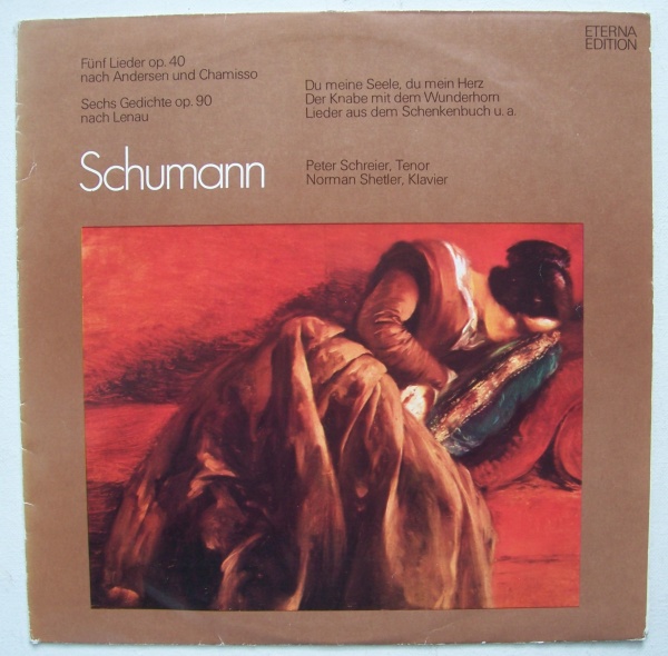 Robert Schumann (1810-1856) • Fünf Lieder op. 40 nach Andersen und Chamisso LP