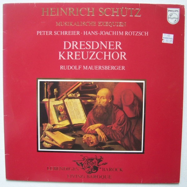 Heinrich Schütz (1585-1672) • Musikalische Exequien LP