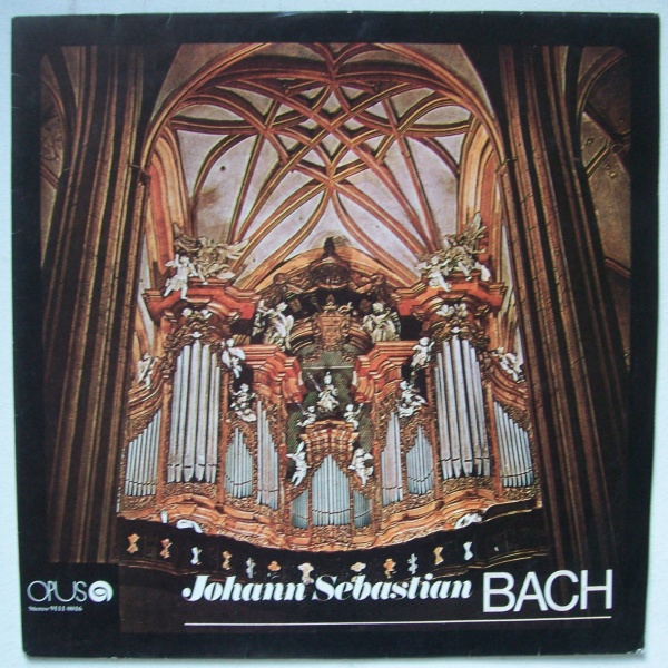 Bach (1685-1750) • Tschechoslowakische historische Orgeln / Czechoslovac historic Organs LP