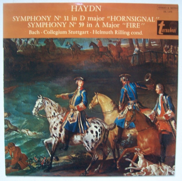 Joseph Haydn (1732-1809) • Symphony No. 31 & 59 LP • Helmuth Rilling
