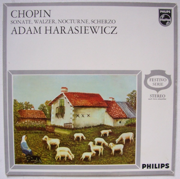Chopin (1810-1849) • Sonate, Walzer, Nocturne, Scherzo LP • Adam Harasiewicz