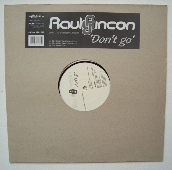 Raul Rincon pres. The Glamour Lessons • Dont go 12"
