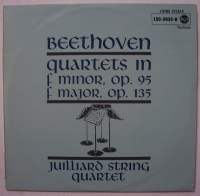 Beethoven (1770-1827) • Quartets in F Minor, op. 95...