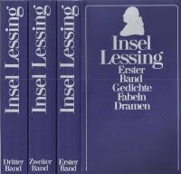 Gotthold Ephraim Lessing • Werke, 3 Bände