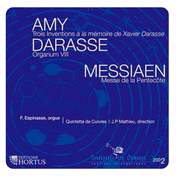 Francois Espinasse • Amy, Darasse, Messiaen CD