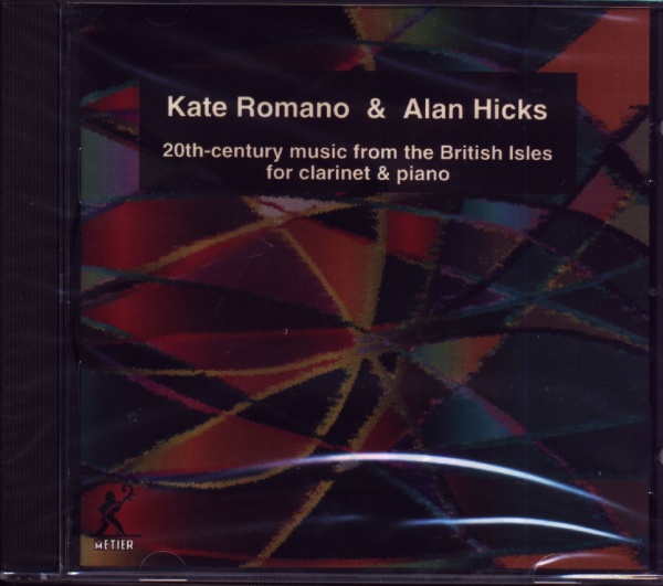 Kate Romano • 20th-Century Music from the British Isles for Clarinet & Piano CD