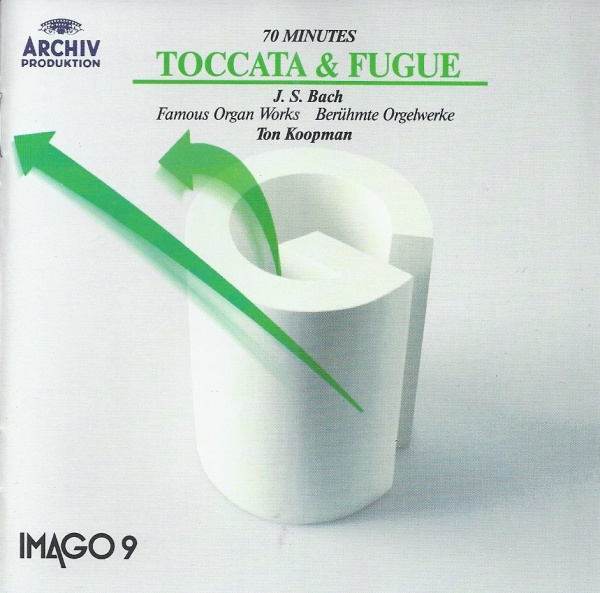 Johann Sebastian Bach (1685-1750) • Toccata & Fugue CD • Ton Koopman