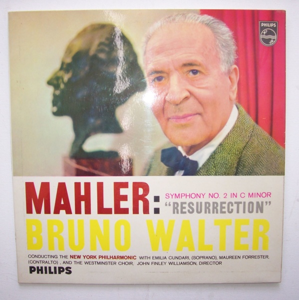 Bruno Walter: Gustav Mahler (1860-1911) - Symphony No. 2 LP