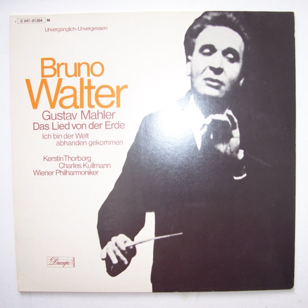 Bruno Walter: Gustav Mahler (1860-1911) • Das Lied von der Erde LP