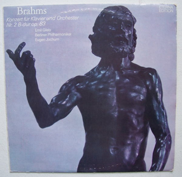 Johannes Brahms (1833-1897) • Konzert für Klavier und Orchester Nr. 2 B-Dur op. 83 LP • Emil Gilels