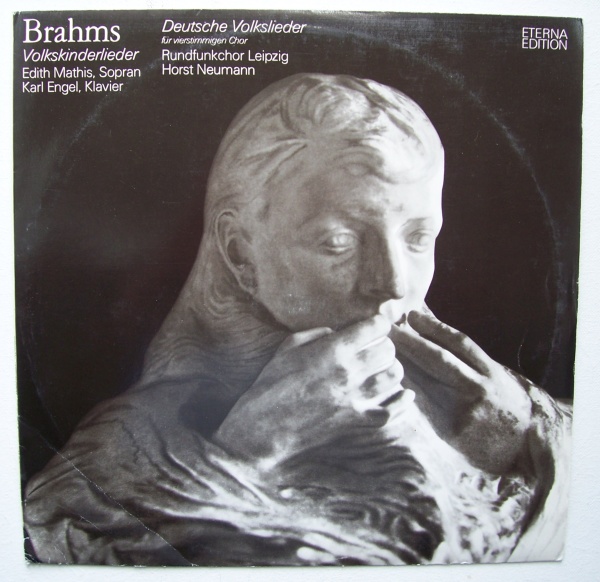 Johannes Brahms (1833-1897) • Volkskinderlieder LP • Edith Mathis