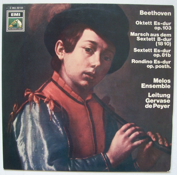 Ludwig van Beethoven (1770-1827) • Oktett LP • Melos Ensemble