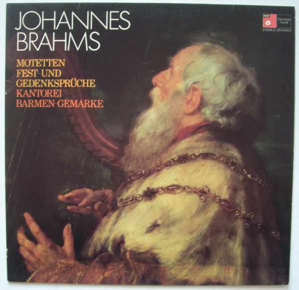 Johannes Brahms (1833-1897) • Motetten - Fest- und Gedenksprüche LP