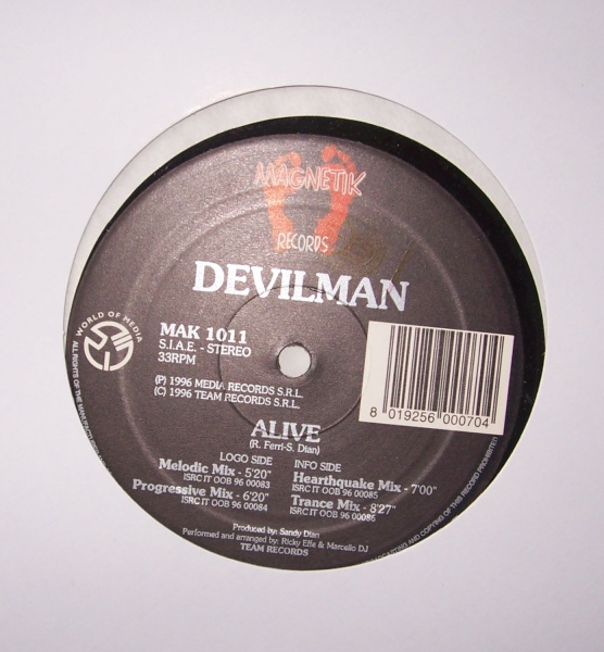 Devilman - Alive 12"