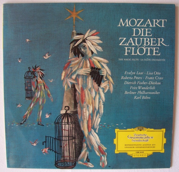 Wolfgang Amadeus Mozart (1756-1791) • Die Zauberflöte LP • Karl Böhm