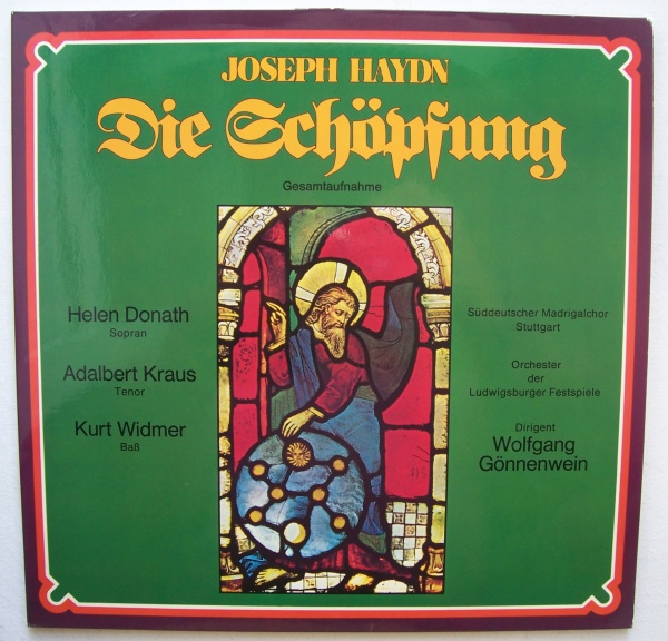 Joseph Haydn (1732-1809) • Die Schöpfung 2 LPs • Wolfgang Gönnenwein