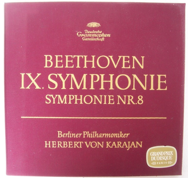 Ludwig van Beethoven (1770-1827) • IX. Symphonie / Symphonie Nr. 8 2 LP-Box