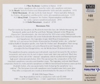 Poèmes for Saxophone, Violin & Piano CD