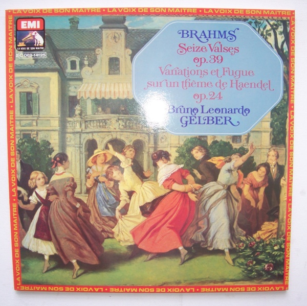 Johannes Brahms (1833-1897) • Seize Valses LP • Quadrophonie