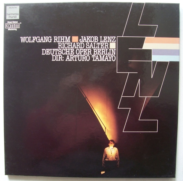 Wolfgang Rihm • Jakob Lenz 2 LP-Box