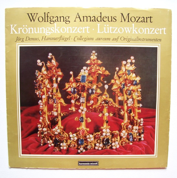 Mozart (1756-1791) • Krönungskonzert - Lützowkonzert LP • Jörg Demus