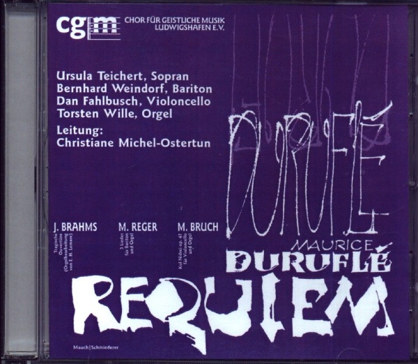 Maurice Duruflé (1902-1986) • Requiem CD