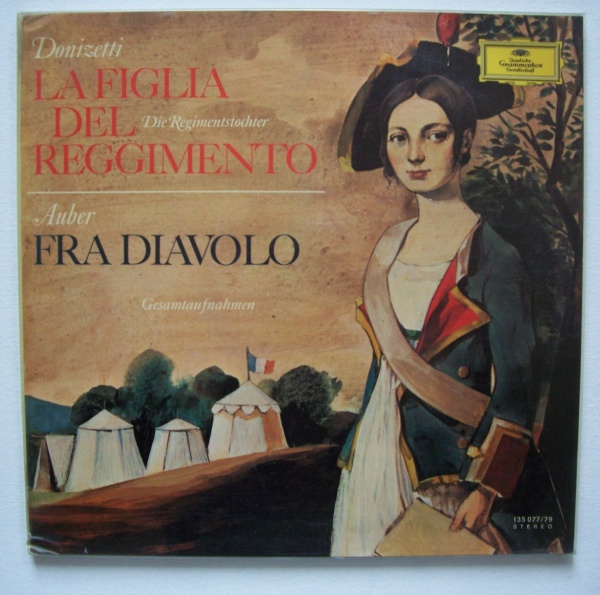 Gaetano Donizetti (1797-1848) • La Figlia del Reggimento 3 LPs