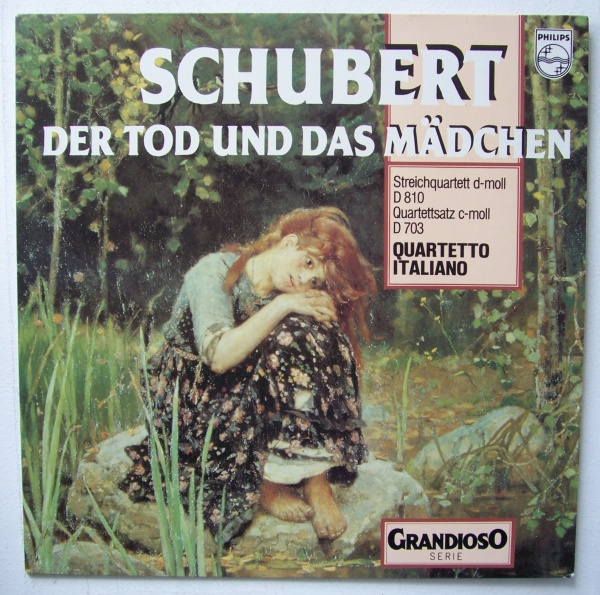 Franz Schubert (1797-1828) • Der Tod und das Mädchen LP • Quartetto Italiano