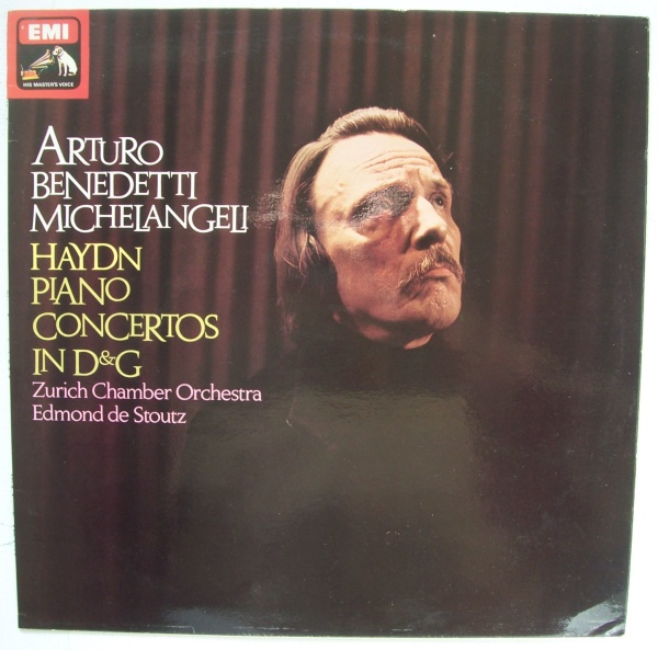 Arturo Benedetti Michelangeli: Haydn (1732-1809) • Piano Concertos in D & G LP