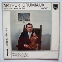 Arthur Grumiaux: Mozart (1756-1791) - Violinkonzert A-Dur...
