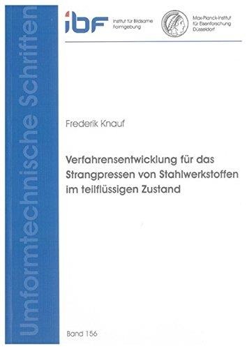 Frederik Knauf • Verfahrensentwicklung für das Strangpressen