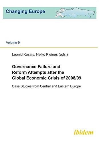 Governance Failure and Reform Attempts after the Global Economic Crisis of 2008/09
