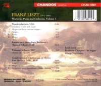 Franz Liszt (1811-1886) • Works for Piano and Orchestra Vol. 1 CD • Louis Lortie
