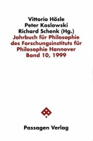 Jahrbuch für Philosophie des Forschungsinstituts...