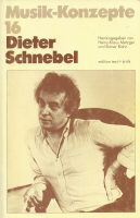 Musik-Konzepte 16 • Dieter Schnebel