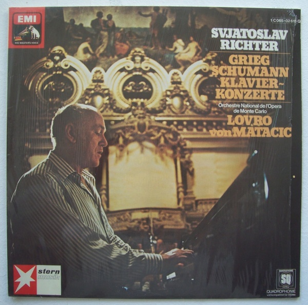 Svjatoslav Richter • Grieg, Schumann - Klavierkonzerte LP • Quadrophonie