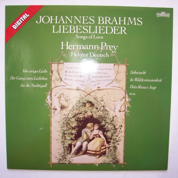 Johannes Brahms (1833-1897) • Liebeslieder LP • Hermann Prey