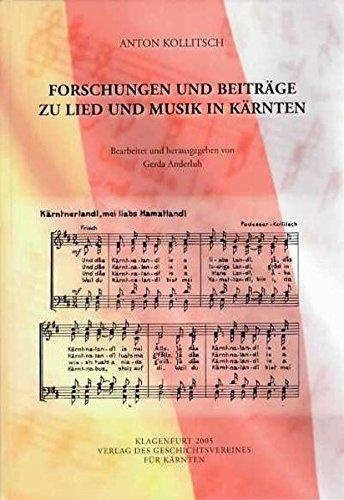 Anton Kollitsch • Forschungen und Beiträge zu Lied und Musik in Kärnten