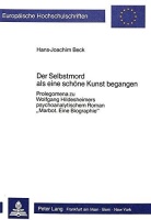 Hans-Joachim Beck • Der Selbstmord als eine...