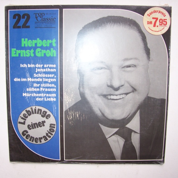 Herbert Ernst Groh • Lieblinge einer Generation LP