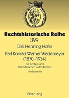 Dirk Henning Hofer • Karl Konrad Werner Wedemeyer (1870-1934)